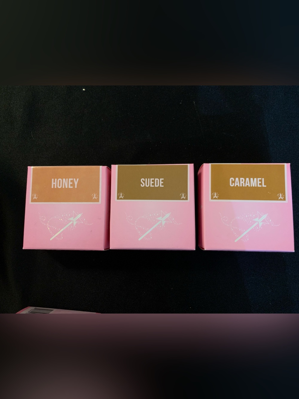 Jeffree Star Mini Powder Trio - Honey, Suede, Caramel. Price for 1 . pick shade